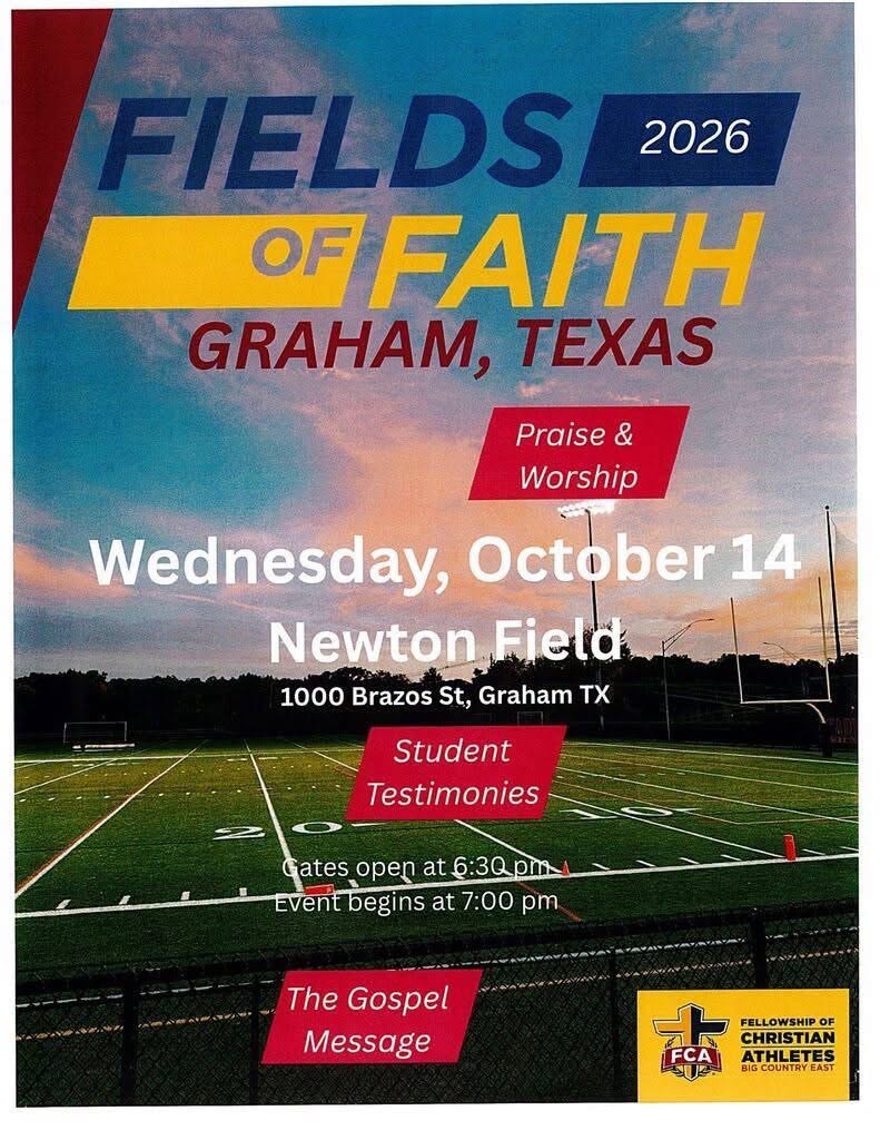 Fields of Faith 2026 event flyer