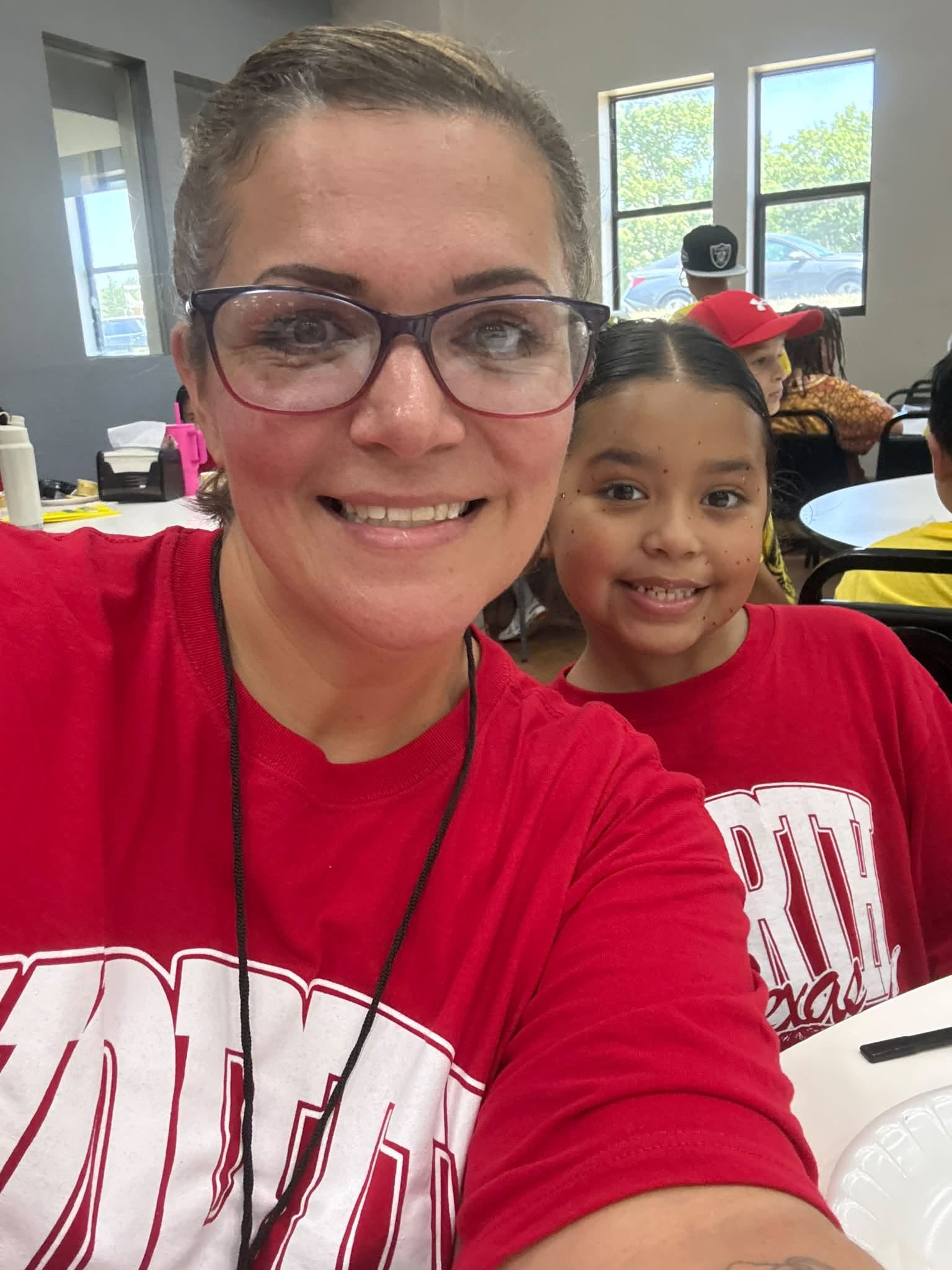 Girls Ministries leader with a girl