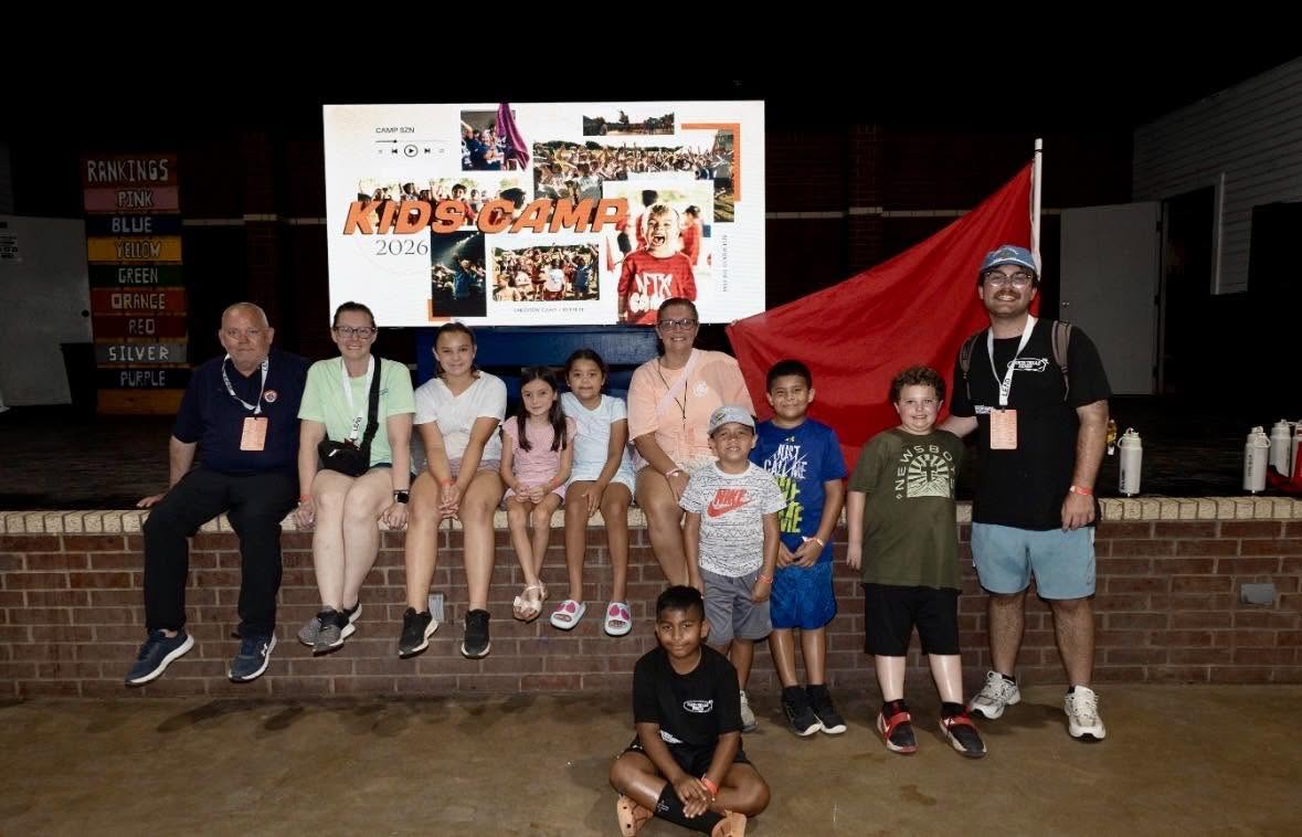 Faith Center children and leaders together at Kids Camp